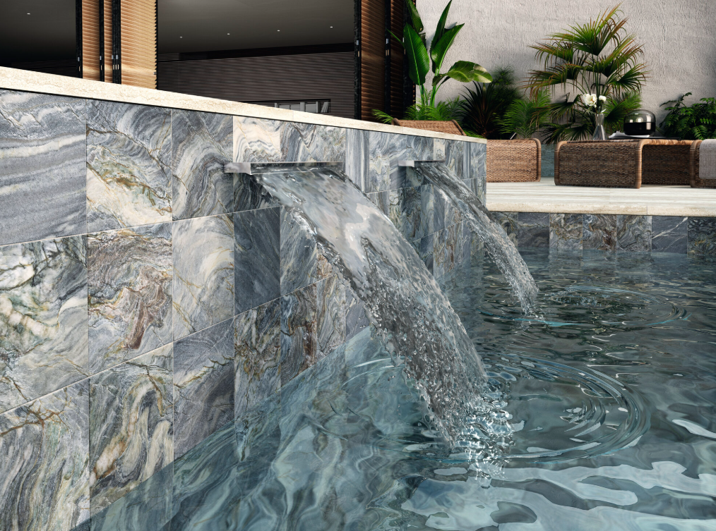 Collection carrelage marbre bleu - Strapex Maroc