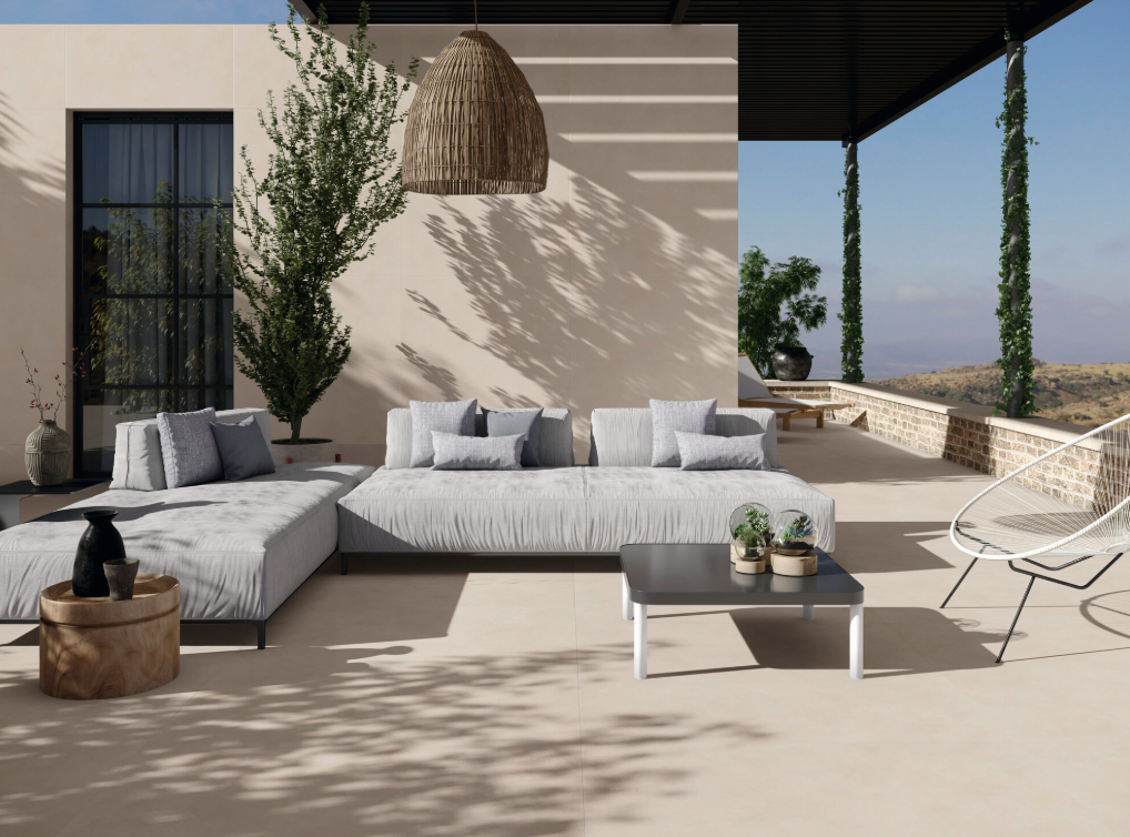 Carrelage terrasse et salon ext&eacute;rieur - Strapex Maroc