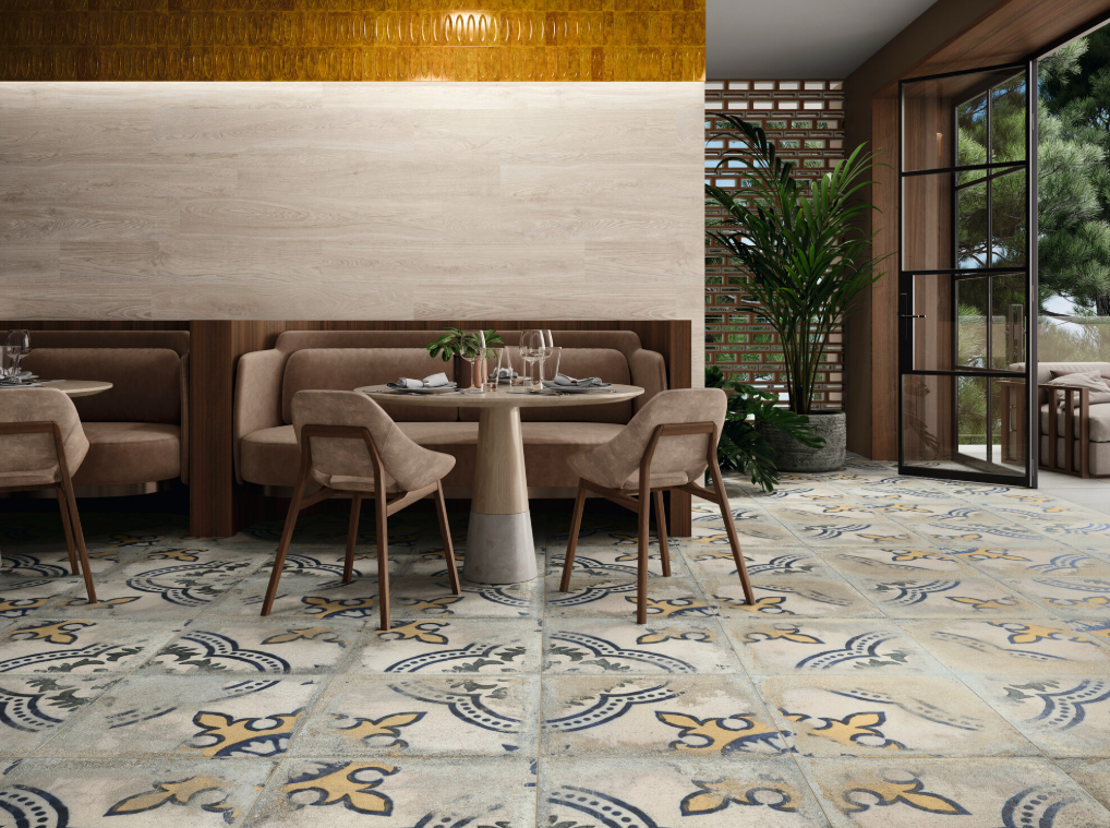 Carrelage andalou azulejos bleu et blanc - Strapex Maroc